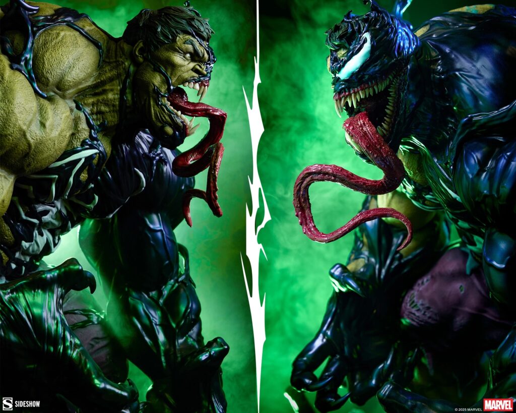 Sideshow - Venomized Hulk Premium Format™ Figure - Limitierte Symbiont-Statue aus Marvel Comics