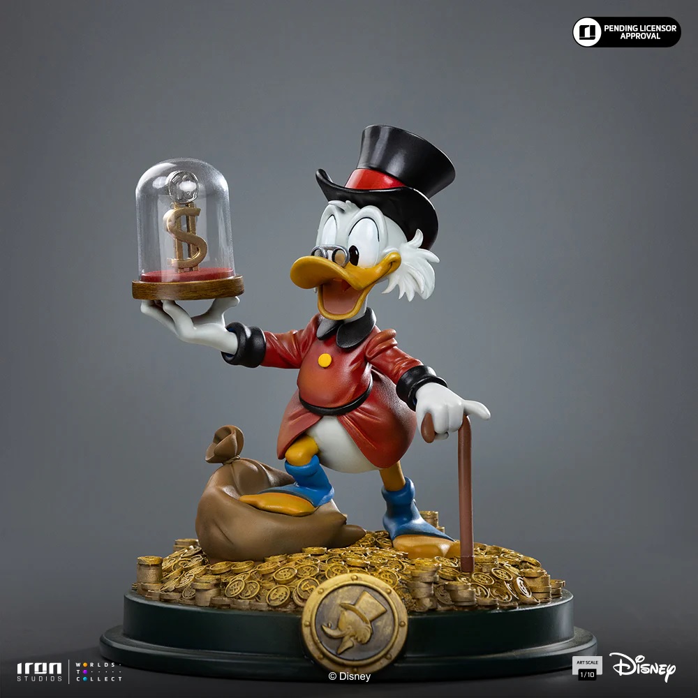 Iron Studios - Uncle Scrooge McDuck - DuckTales Art Scale 1/10 Statue