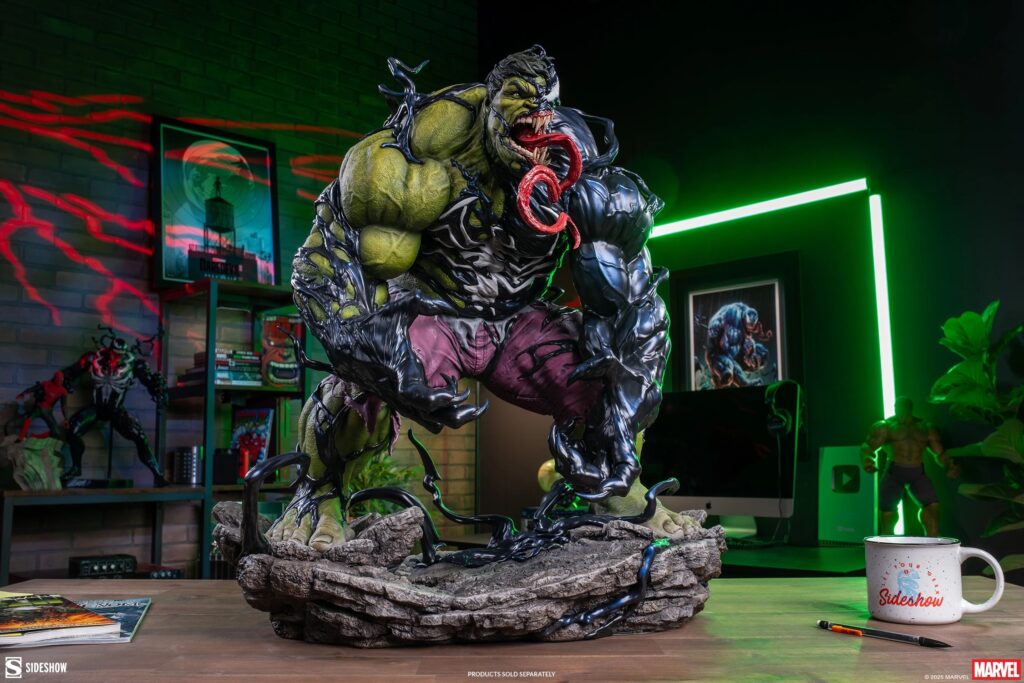 Sideshow - Venomized Hulk Premium Format™ Figure - Limitierte Symbiont-Statue aus Marvel Comics