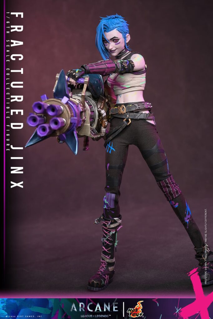 Hot Toys - Fractured Jinx - TMS183 1/6 Scale Figur aus Arcane Season 2