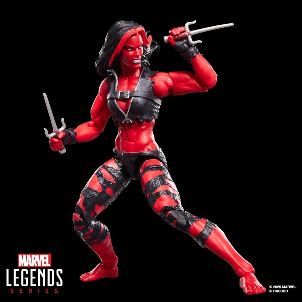Hasbro - Red She-Hulk - Marvel Legends 6-Zoll-Actionfigur