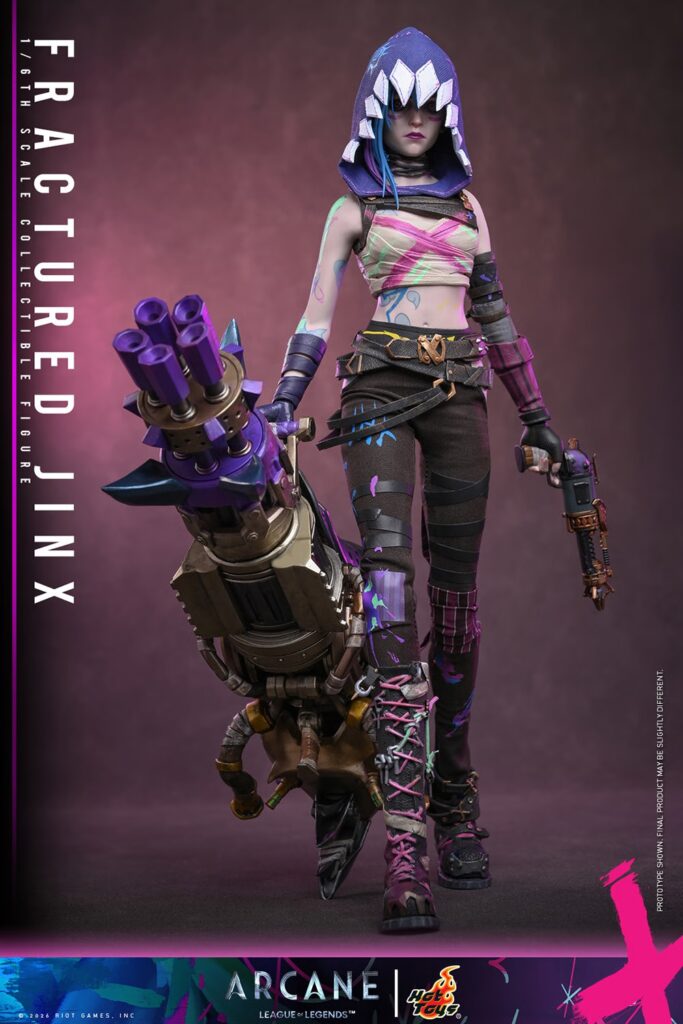 Hot Toys - Fractured Jinx - TMS183 1/6 Scale Figur aus Arcane Season 2