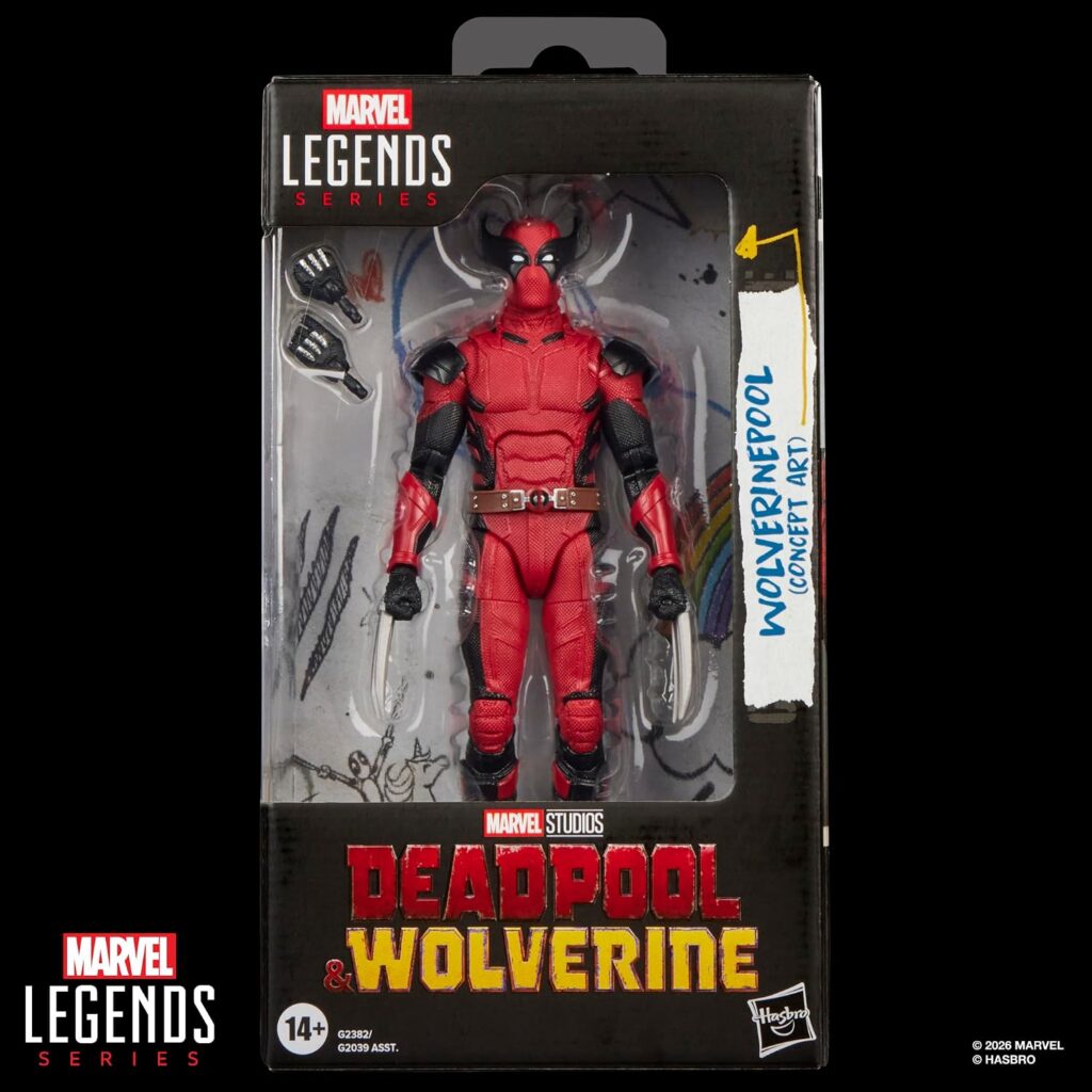 Hasbro - Marvel Legends - Wolverinepool (Concept Art) - 6-Zoll-Actionfigur