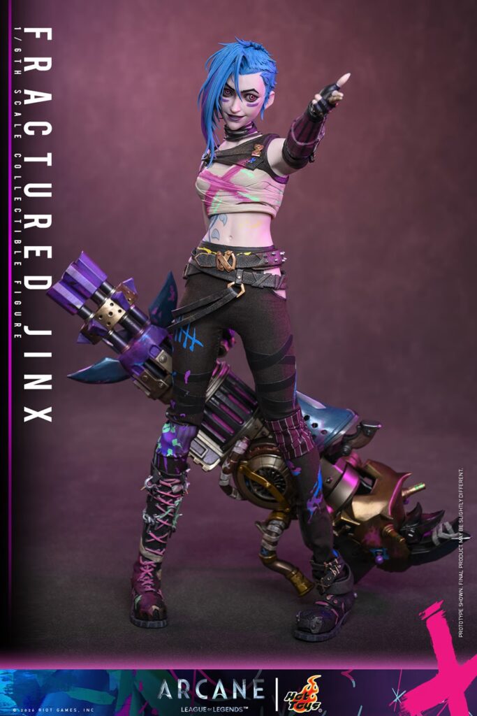 Hot Toys - Fractured Jinx - TMS183 1/6 Scale Figur aus Arcane Season 2