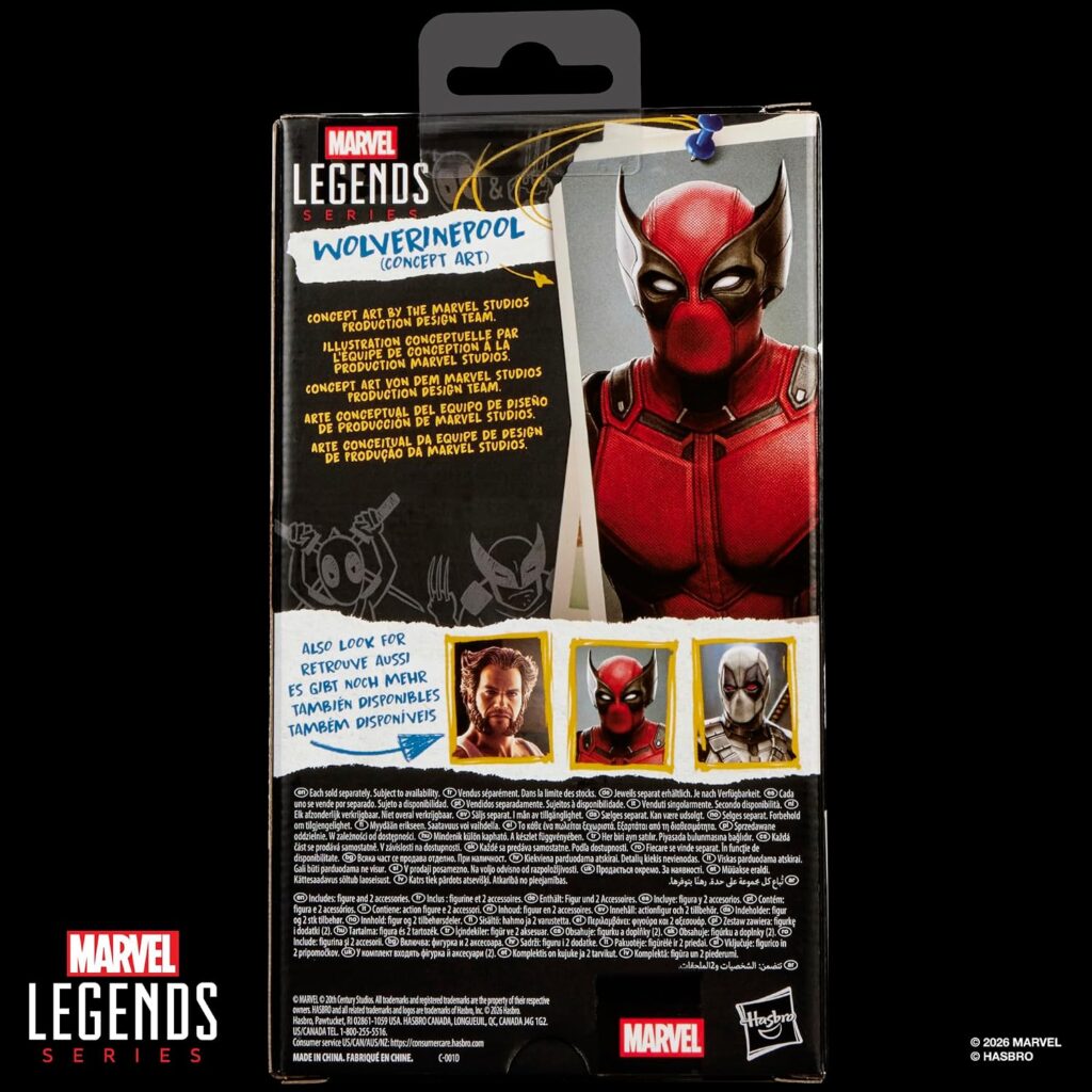 Hasbro - Marvel Legends - Wolverinepool (Concept Art) - 6-Zoll-Actionfigur