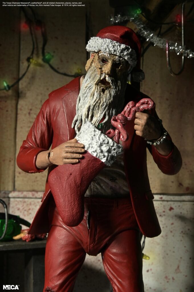 NECA - Santa Leatherface - Ultimate 7 Zoll Actionfigur aus Texas Chainsaw Massacre