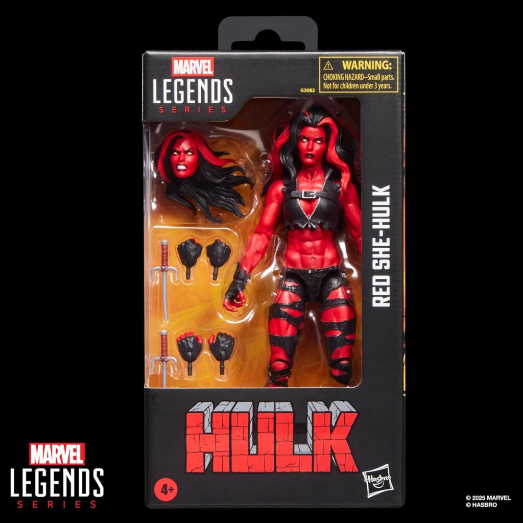 Hasbro - Red She-Hulk - Marvel Legends 6-Zoll-Actionfigur