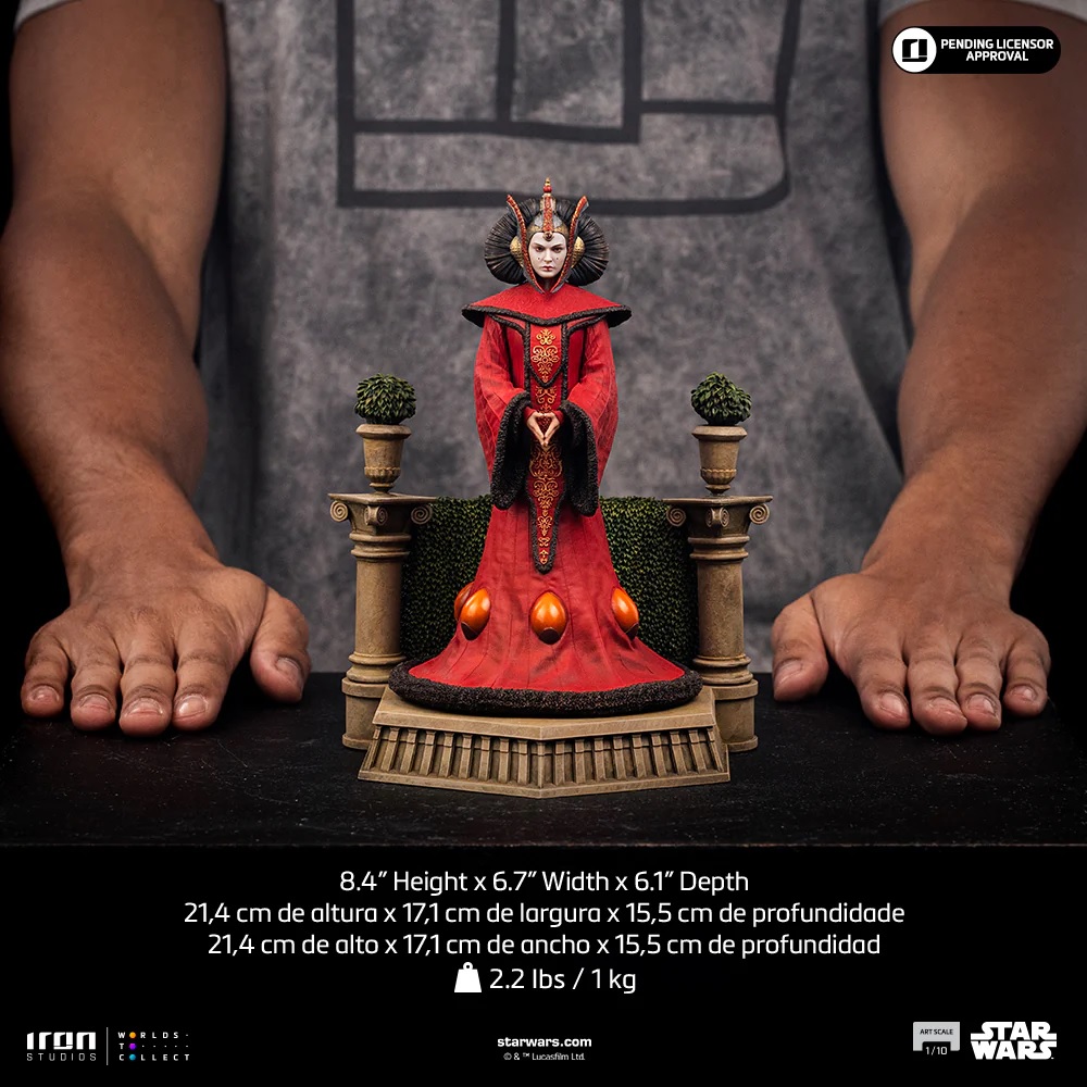 Iron Studios - Queen Amidala - Art Scale - 1/10 Statue aus Star Wars Episode I