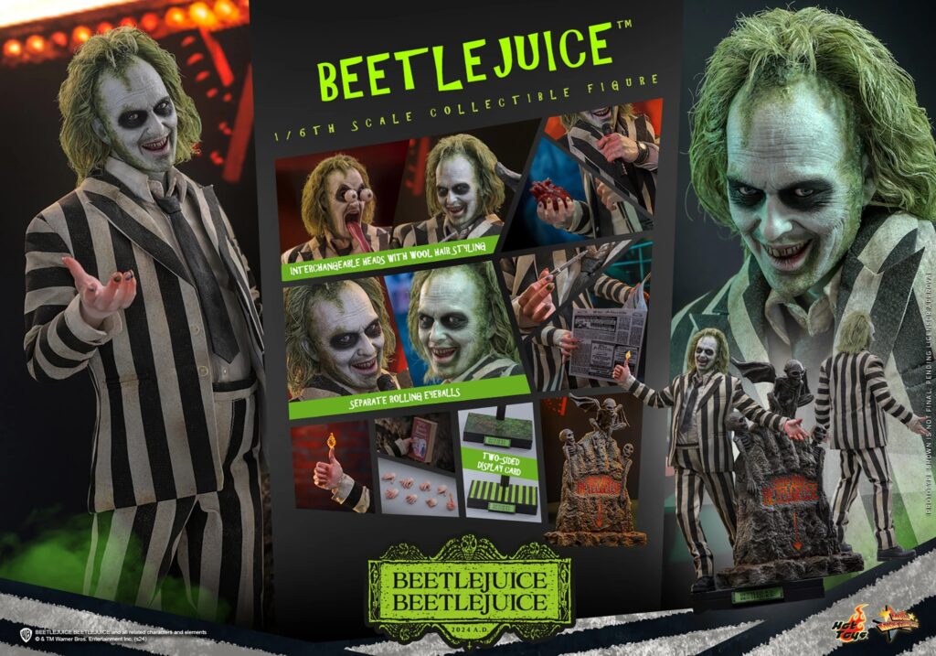 Hot Toys Beetlejuice Beetlejuice - MMS767 1/6 Scale Figur