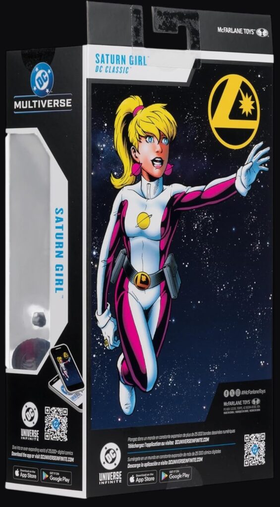McFarlane - DC Multiverse - Saturn Girl (DC Classic) Red Platinum Edition