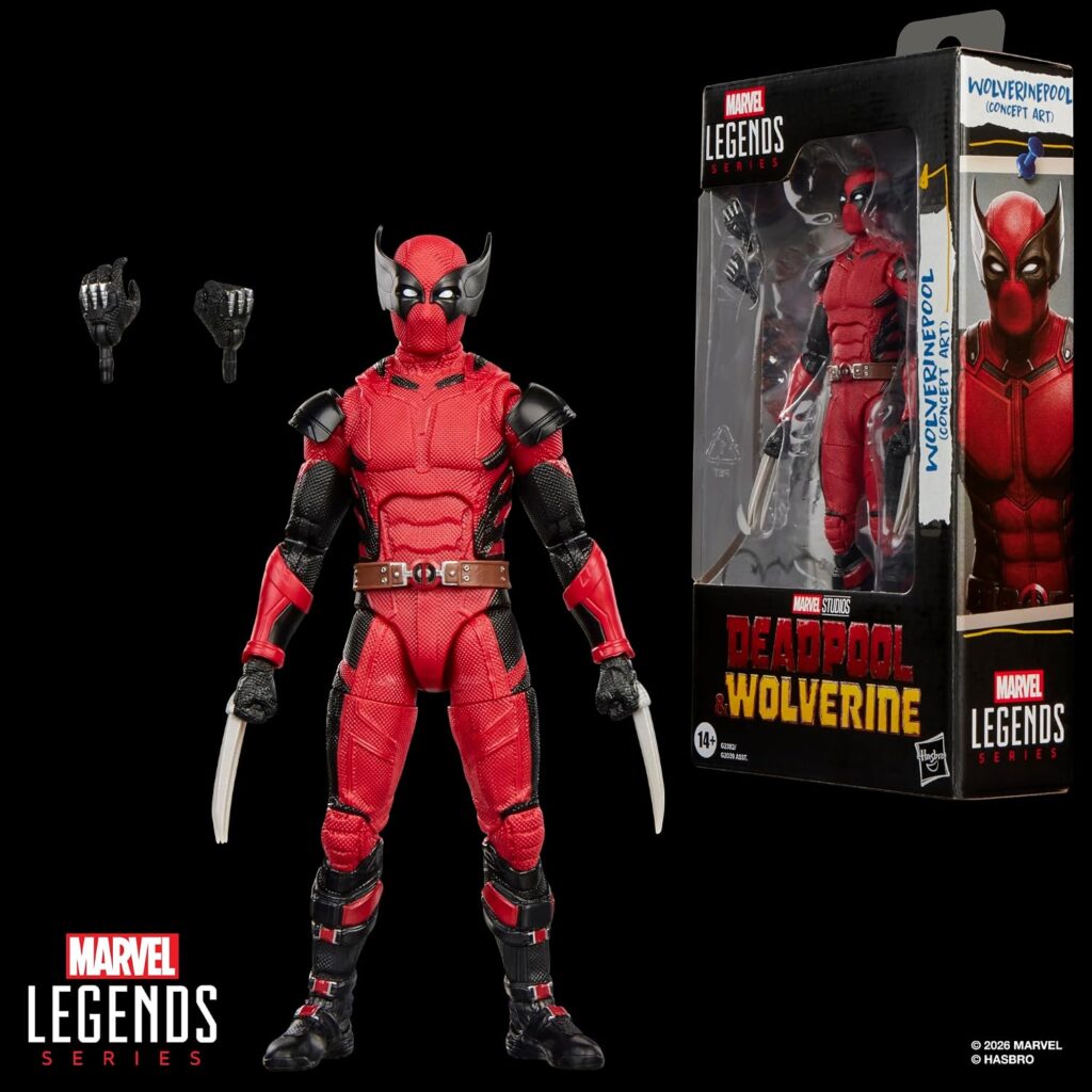 Hasbro - Marvel Legends - Wolverinepool (Concept Art) - 6-Zoll-Actionfigur