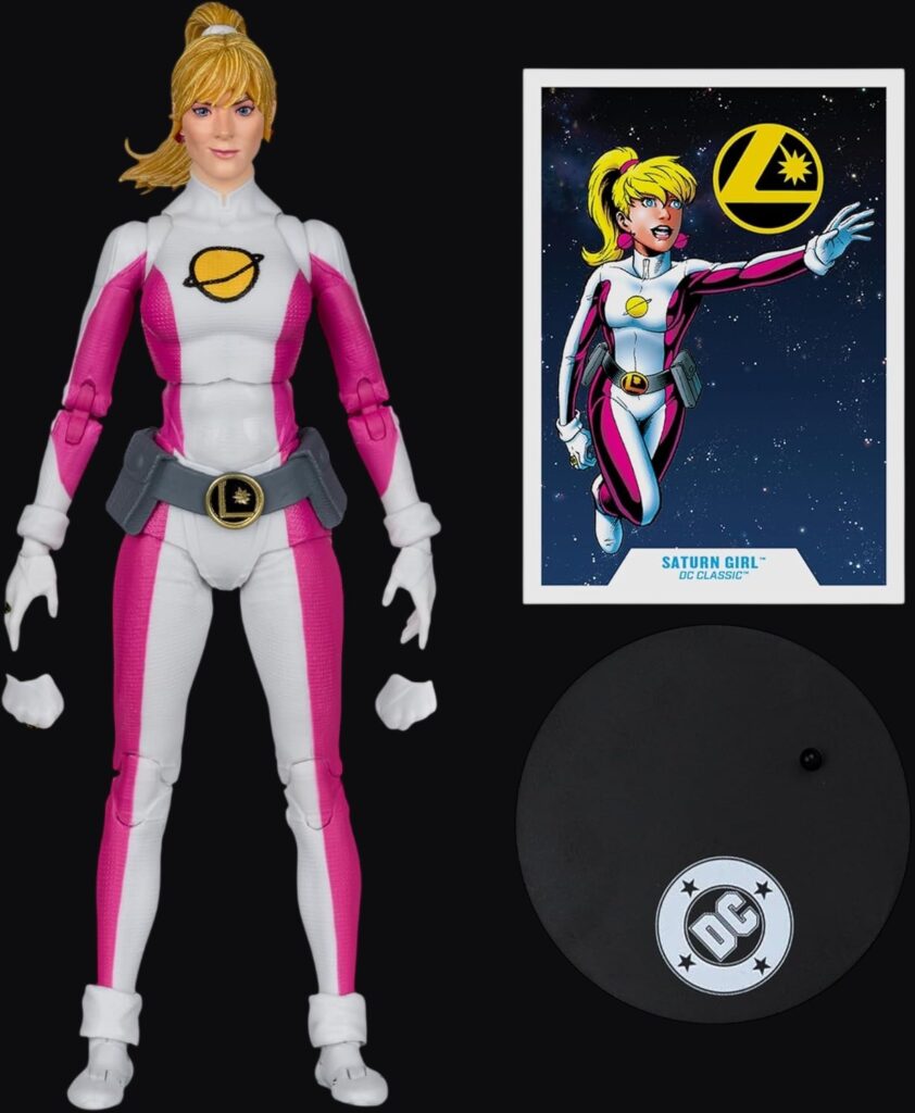 McFarlane - DC Multiverse - Saturn Girl (DC Classic) Red Platinum Edition
