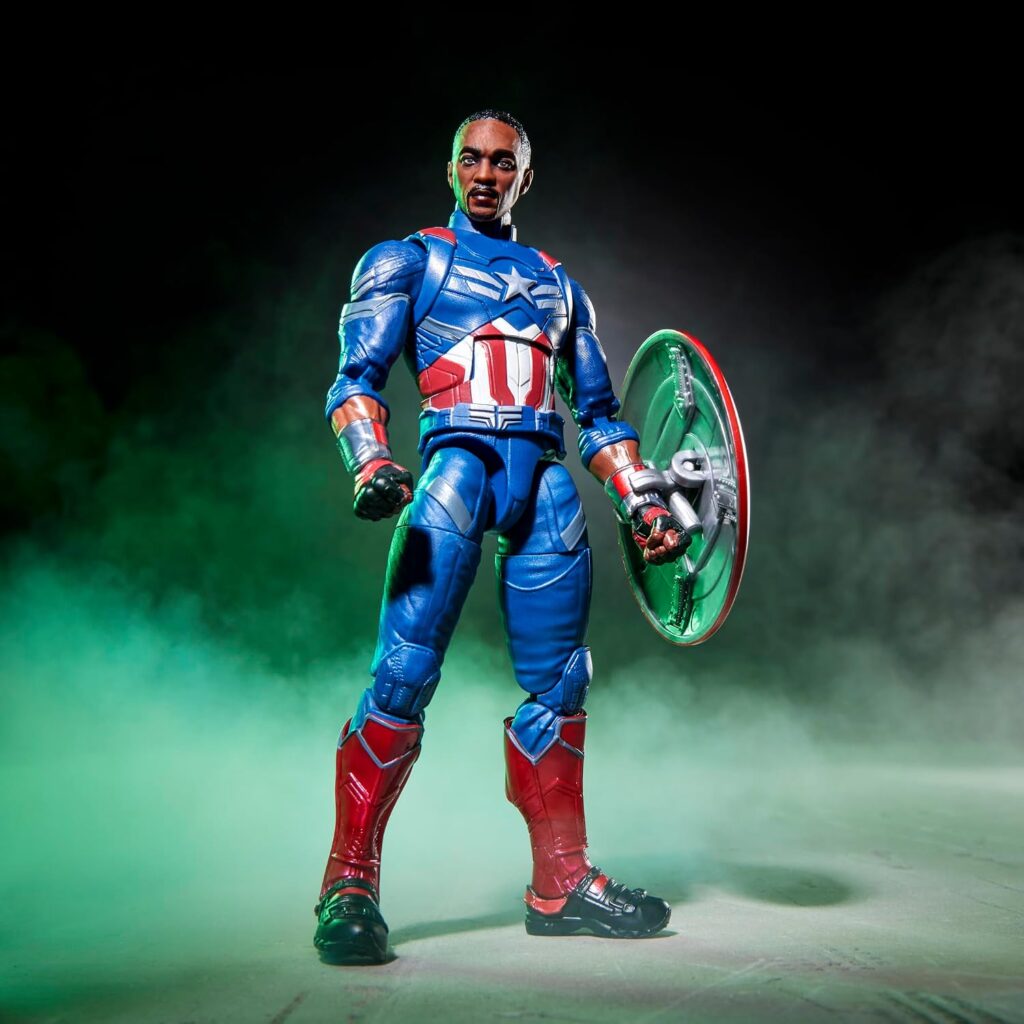 Hasbro - Marvel Legends Captain America - Avengers: Doomsday 6-Zoll-Figur mit Schild und Rucksack