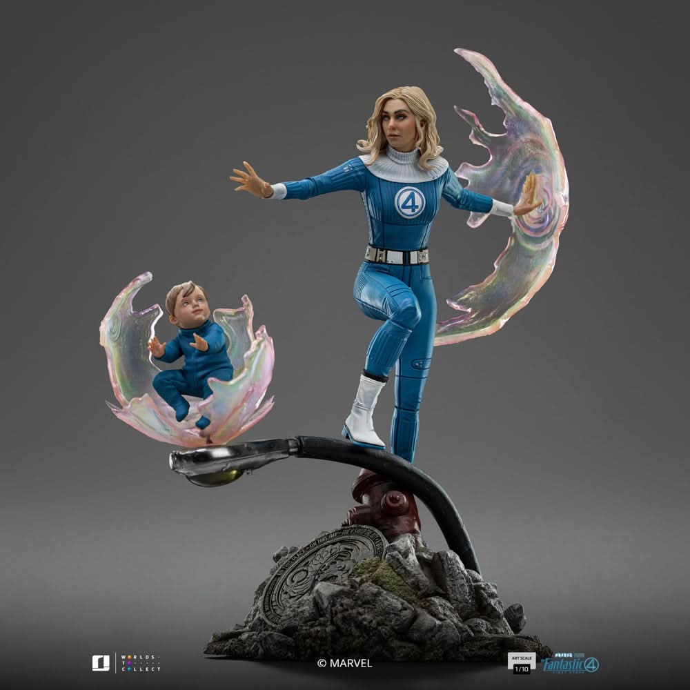 Iron Studios - Invisible Woman - Art Scale 1/10 Statue aus The Fantastic Four: First Steps