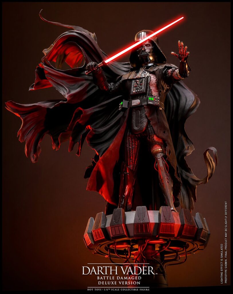 Hot Toys - Darth Vader Battle Damaged Deluxe Version - DX45 1/6 Scale Figur