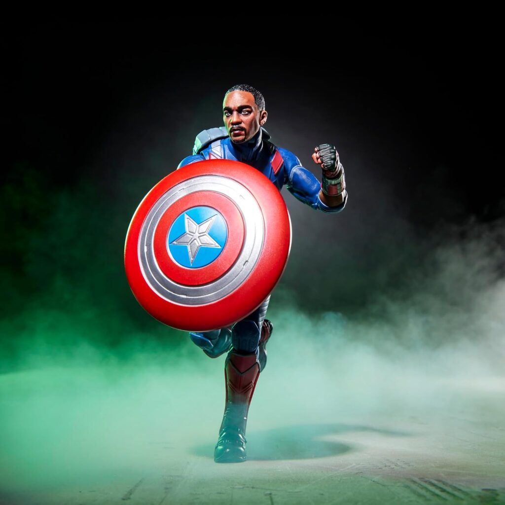 Hasbro - Marvel Legends Captain America - Avengers: Doomsday 6-Zoll-Figur mit Schild und Rucksack