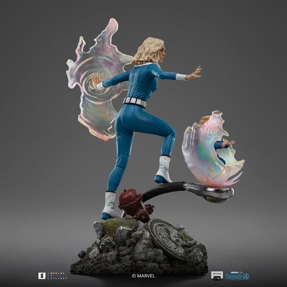 Iron Studios - Invisible Woman - Art Scale 1/10 Statue aus The Fantastic Four: First Steps