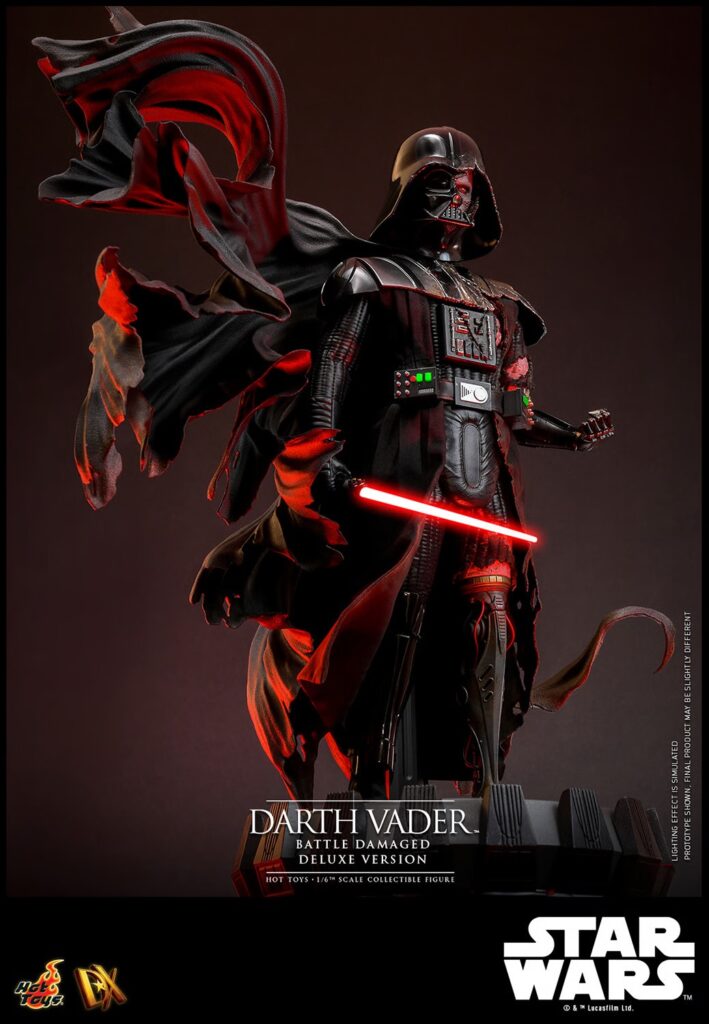 Hot Toys - Darth Vader Battle Damaged Deluxe Version - DX45 1/6 Scale Figur