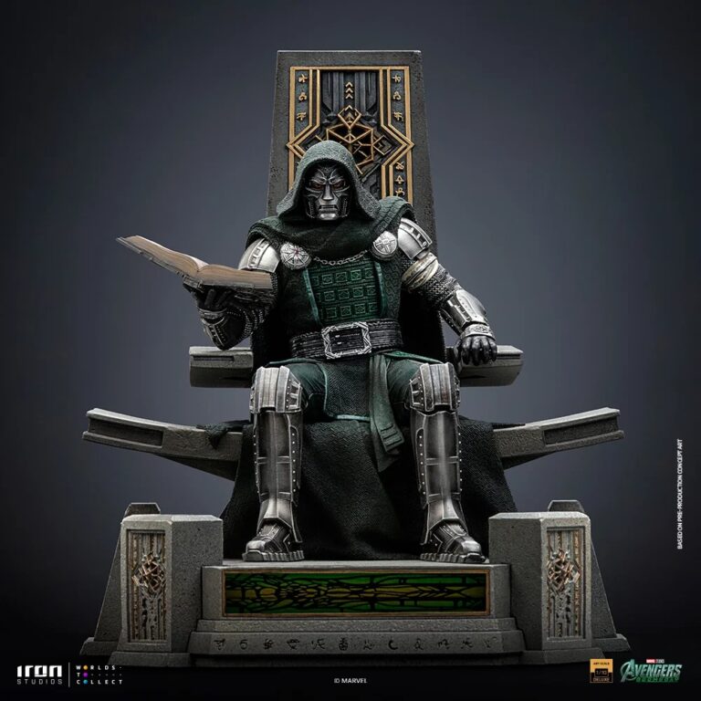Doctor Doom on Throne