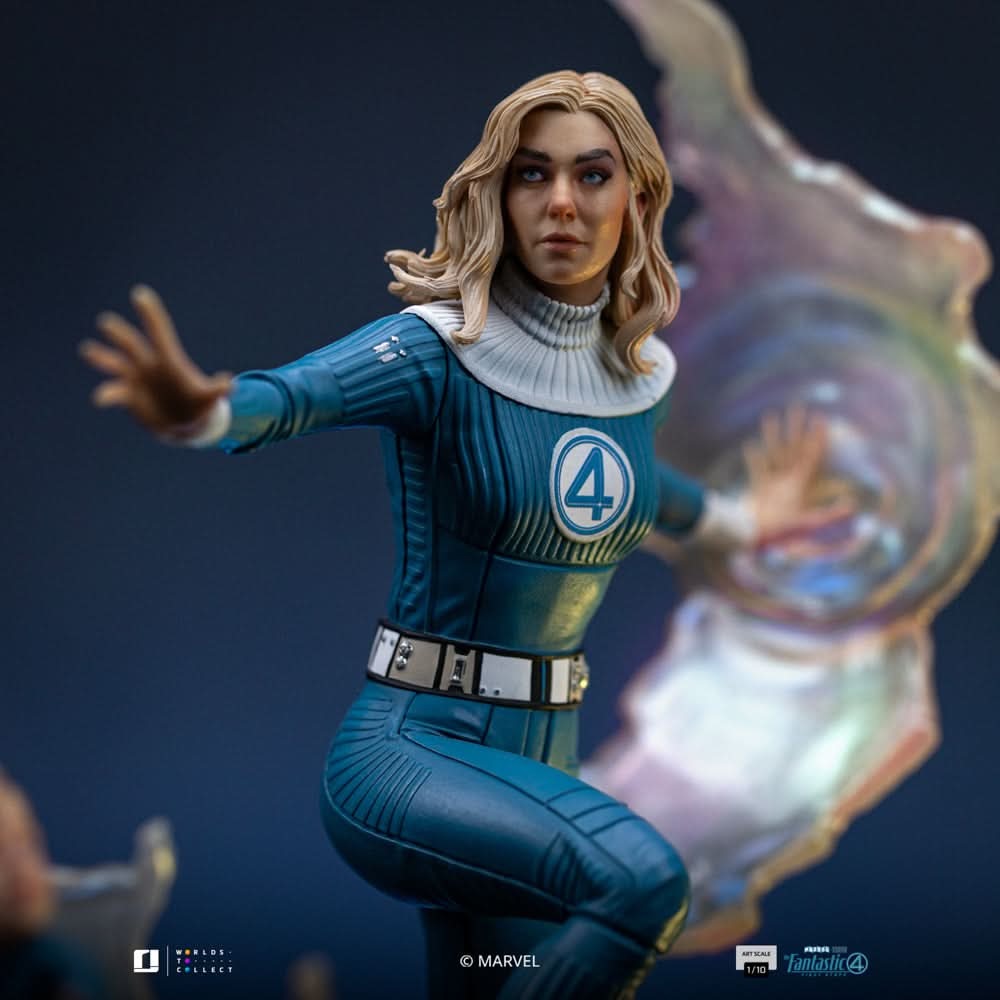 Iron Studios - Invisible Woman - Art Scale 1/10 Statue aus The Fantastic Four: First Steps