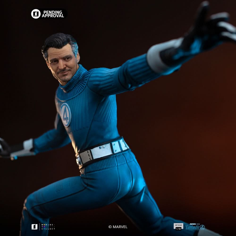 Iron Studios - Mister Fantastic - Art Scale 1/10 Statue aus The Fantastic Four: First Steps