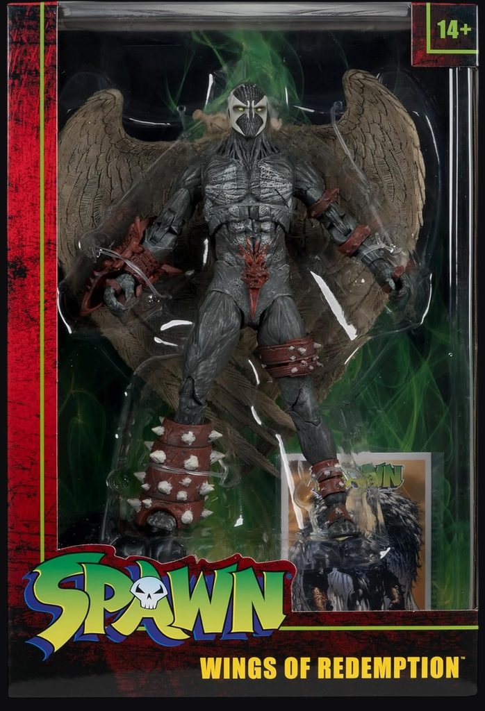McFarlane - Spawn - Wings of Redemption - 7 Zoll Figur mit Engelsflügeln aus dem Spawn Universum