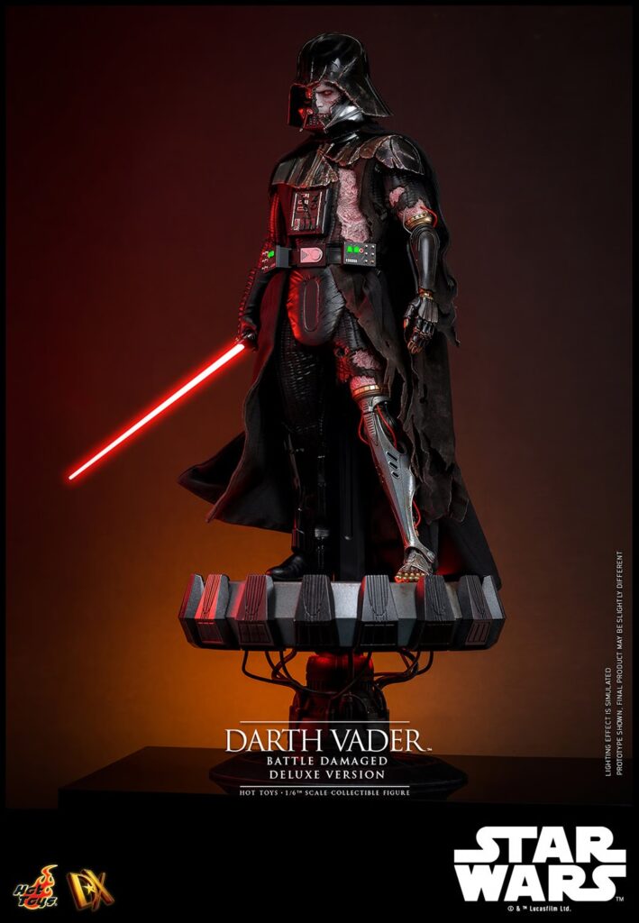 Hot Toys - Darth Vader Battle Damaged Deluxe Version - DX45 1/6 Scale Figur