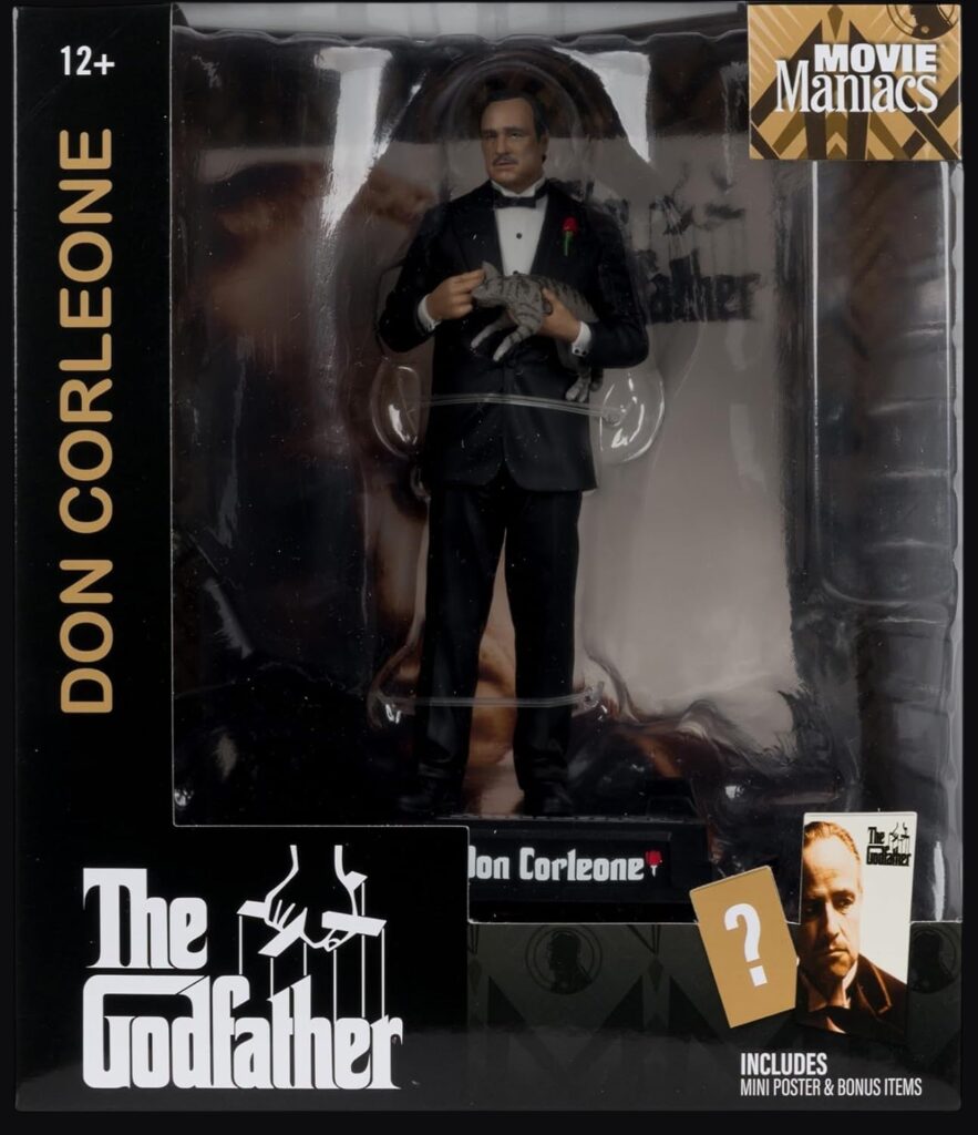 McFarlane - Movie Maniacs Don Corleone - The Godfather 6-Zoll Posed Figure
