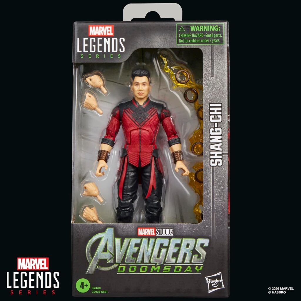 Hasbro - Marvel Legends Shang-Chi - Avengers: Doomsday 6-Zoll-Figur mit Ten-Rings-Power