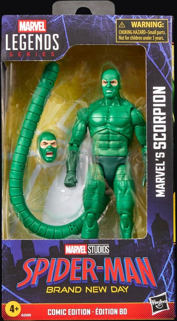 Hasbro - Scorpion - Marvel Legends - 6 Inch Amazon-Exklusiv-Figur aus Spider-Man: Brand New Day