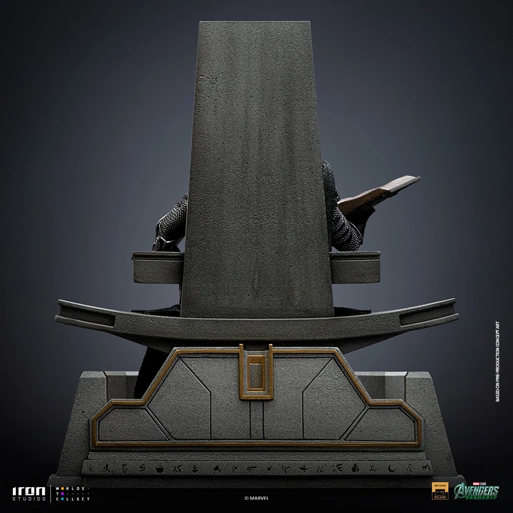 Iron Studios - Doctor Doom on Throne - Art Scale 1/10 Statue aus Avengers: Doomsday