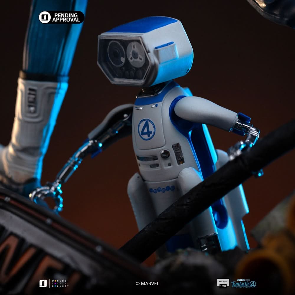 Iron Studios - Mister Fantastic - Art Scale 1/10 Statue aus The Fantastic Four: First Steps