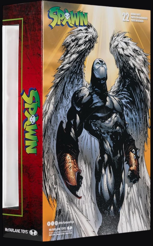 McFarlane - Spawn - Wings of Redemption - 7 Zoll Figur mit Engelsflügeln aus dem Spawn Universum