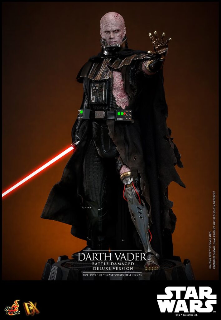 Hot Toys - Darth Vader Battle Damaged Deluxe Version - DX45 1/6 Scale Figur