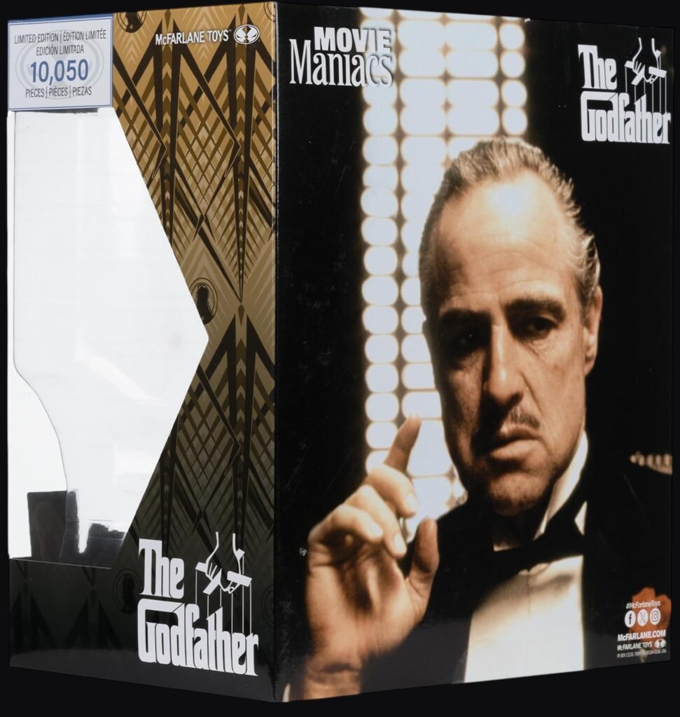 McFarlane - Movie Maniacs Don Corleone - The Godfather 6-Zoll Posed Figure