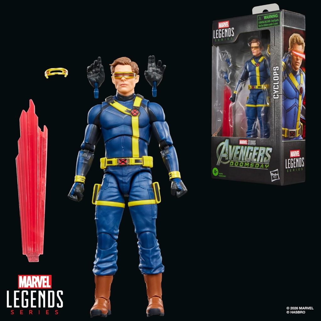 Hasbro - Marvel Legends Series - Cyclops -Avengers: Doomsday 6-Zoll-Figur