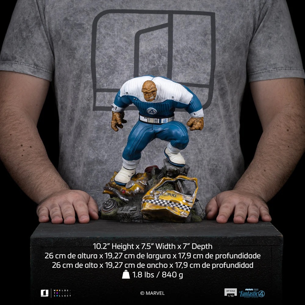 Iron Studios - The Thing - Art Scale 1/10 Statue aus The Fantastic Four: First Steps