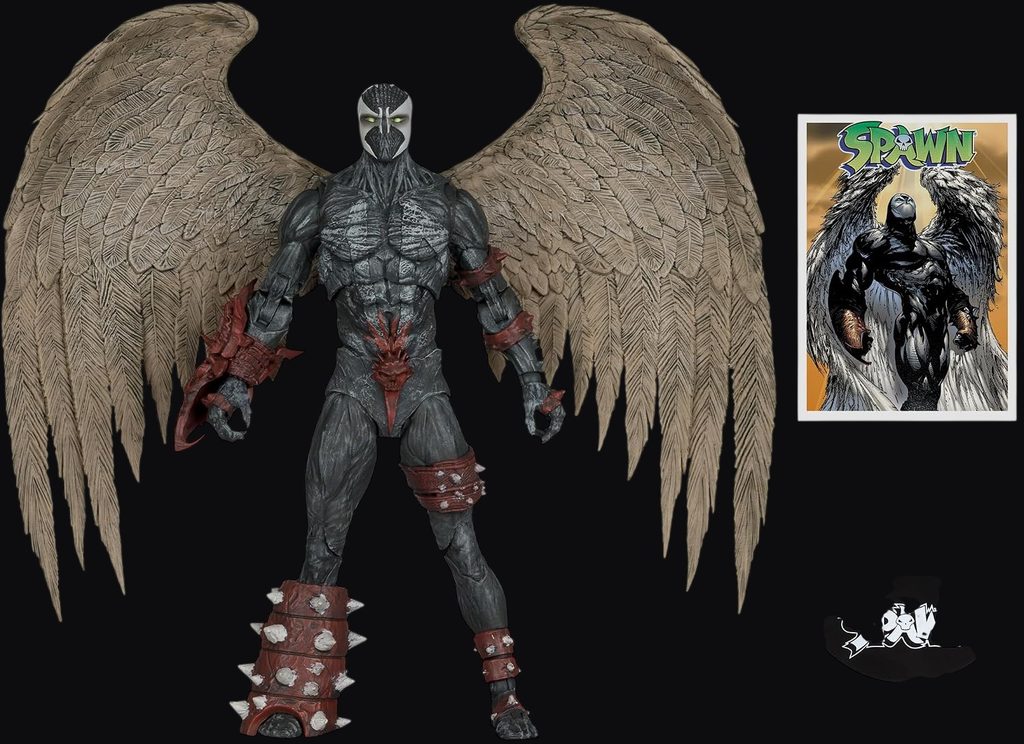 McFarlane - Spawn - Wings of Redemption - 7 Zoll Figur mit Engelsflügeln aus dem Spawn Universum