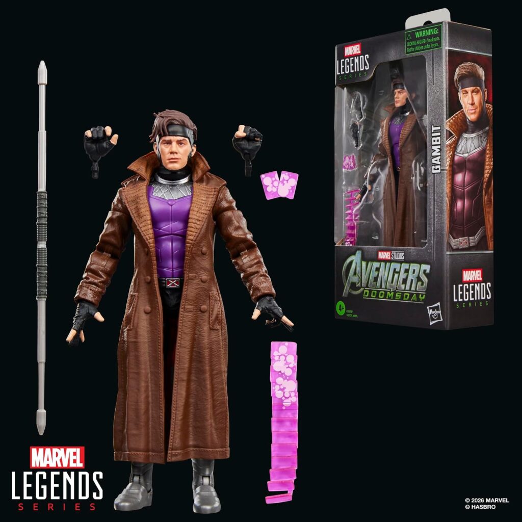 Hasbro - Marvel Legends Series - Gambit - Avengers: Doomsday 6-Zoll-Figur