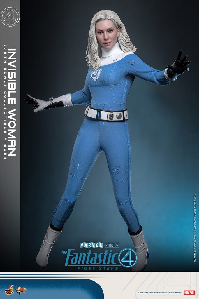Hot Toys - Invisible Woman - MMS823 1/6 Scale Figur aus The Fantastic Four: First Steps