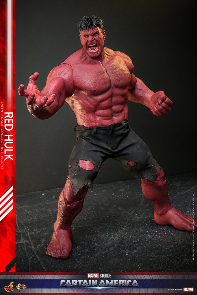 Hot Toys - Red Hulk - MMS797 1/6 Scale Figur aus Captain America: Brave New World