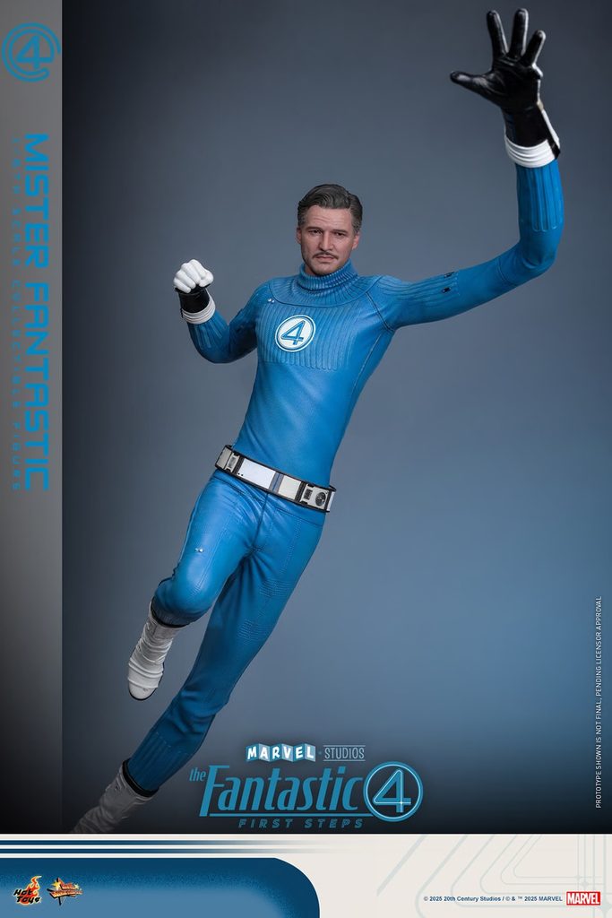 Hot Toys - Mister Fantastic - MMS821 Sixth Scale Figur aus The Fantastic Four: First Steps