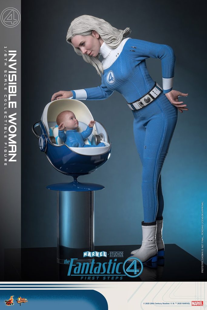 Hot Toys - Invisible Woman - MMS823 1/6 Scale Figur aus The Fantastic Four: First Steps