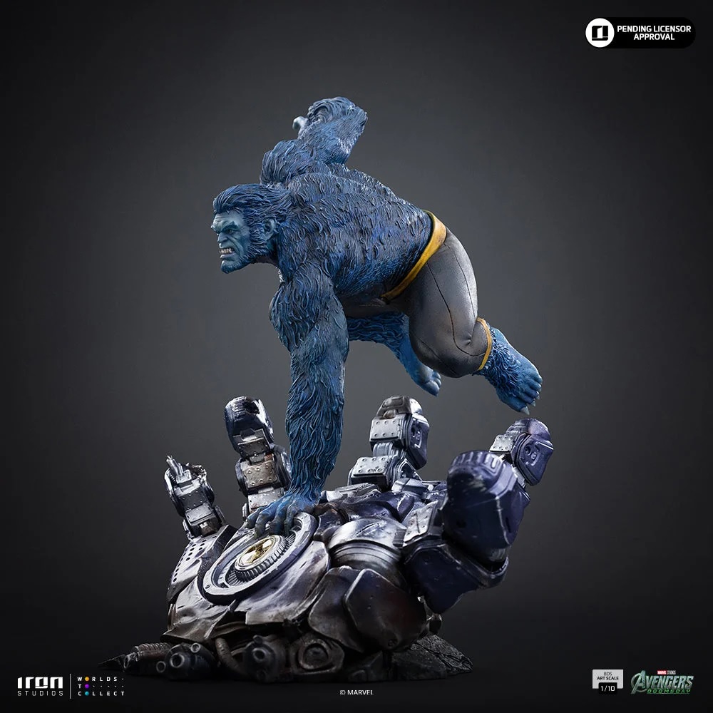 Iron Studios - Beast - BDS Art Scale 1/10 Statue aus Avengers: Doomsday