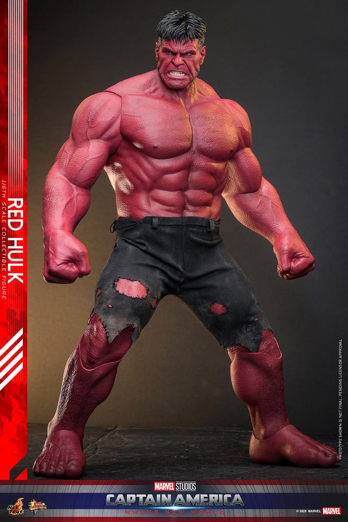 Hot Toys - Red Hulk - MMS797 1/6 Scale Figur aus Captain America: Brave New World
