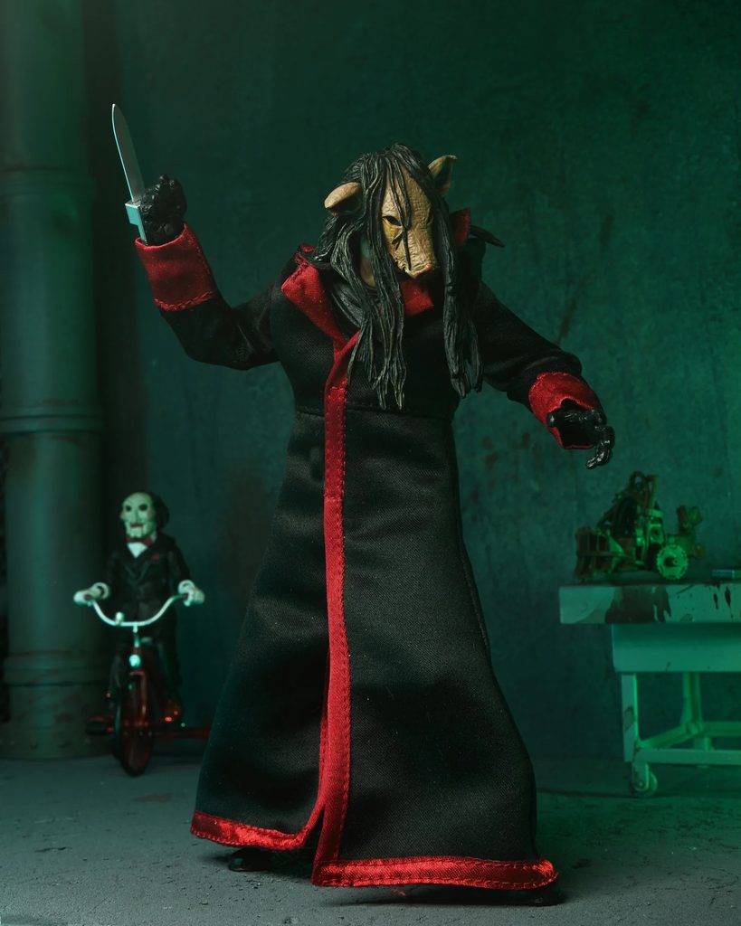 NECA - Jigsaw Killer - Ultimate 7 Zoll Actionfigur mit Black Robe aus Saw