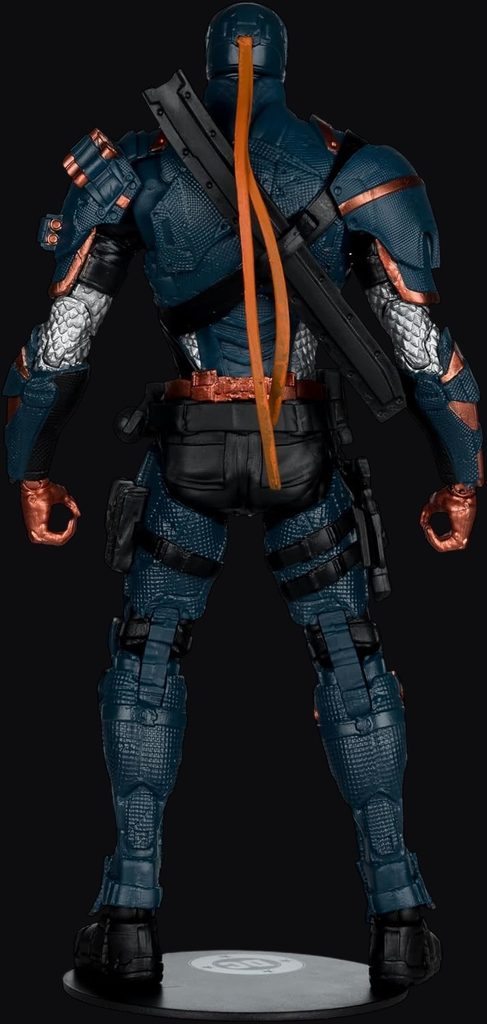 McFarlane - Deathstroke Arkham Origins - DC Multiverse 7-Zoll-Figur mit sieben Waffen