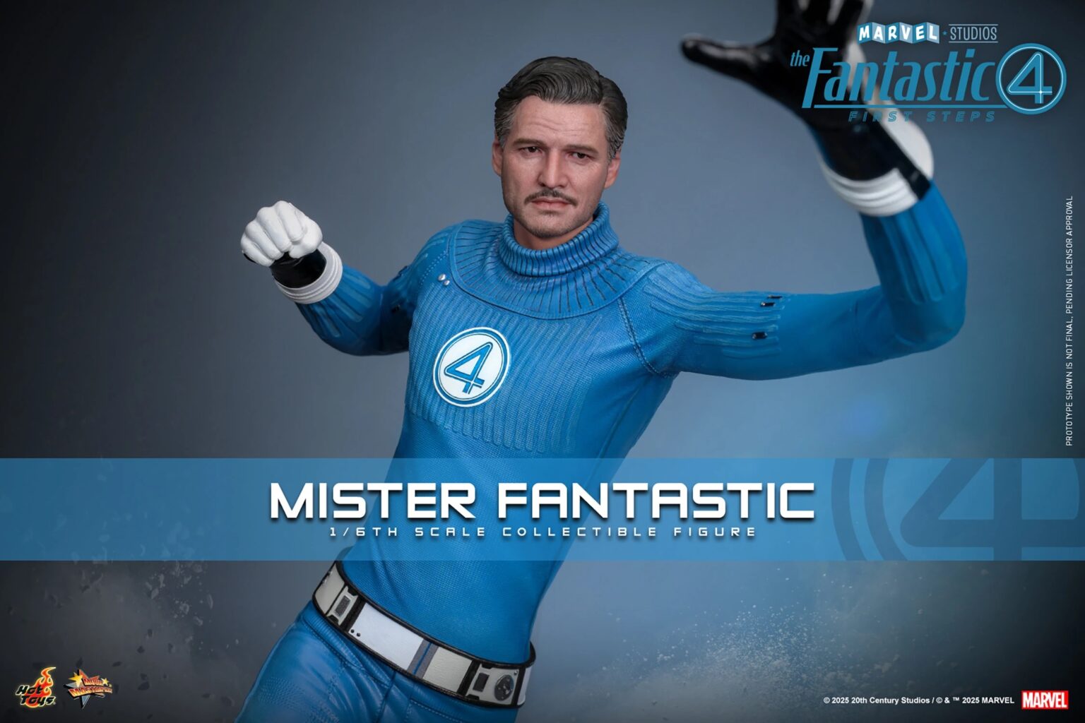 ot Toys – Mister Fantastic – MMS821 Sixth Scale Figur aus The Fantastic Four: First Steps