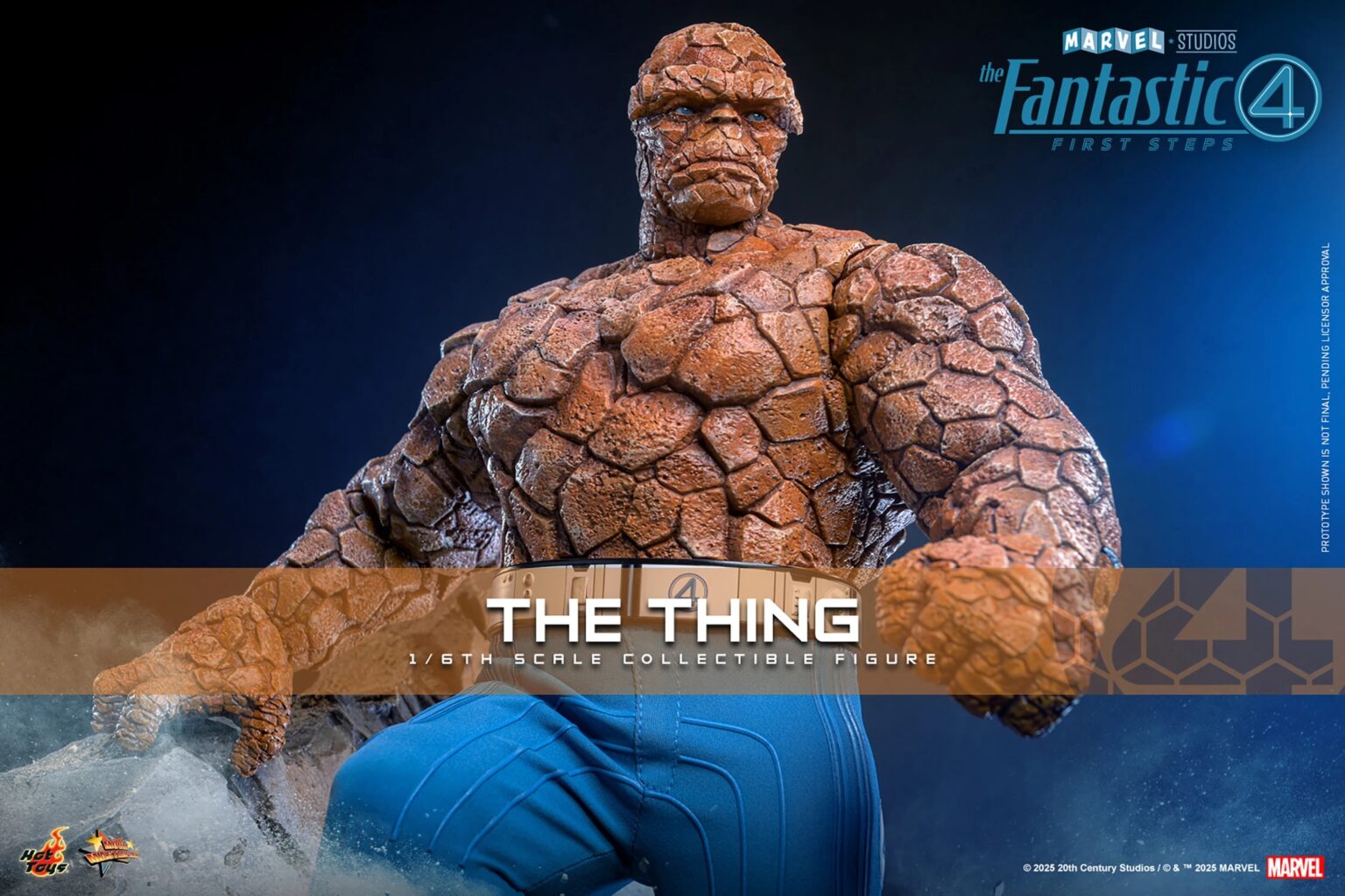 Hot Toys – The Thing – MMS813 1/6 Scale Figur aus Fantastic Four: First Steps
