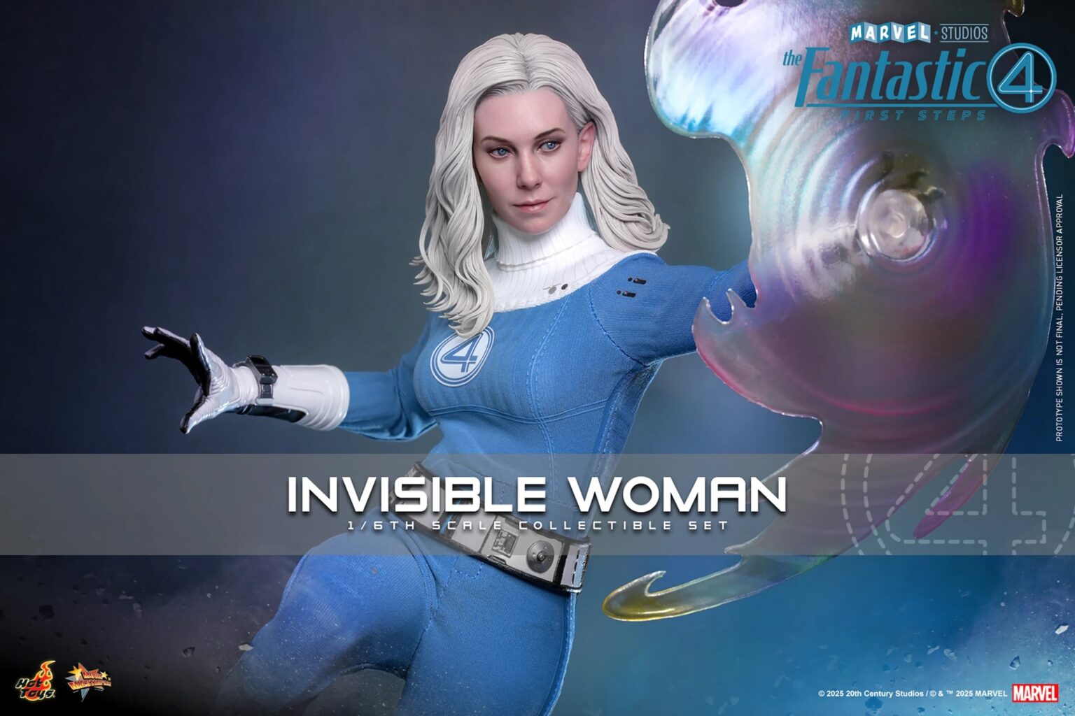 Hot Toys – Invisible Woman – MMS823 1/6 Scale Figur aus The Fantastic Four: First Steps